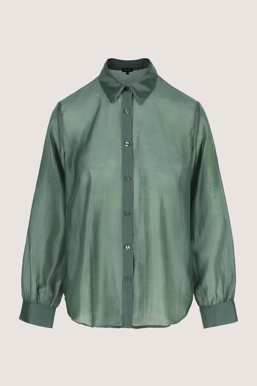 Blouses lange mouw groen Mayerline