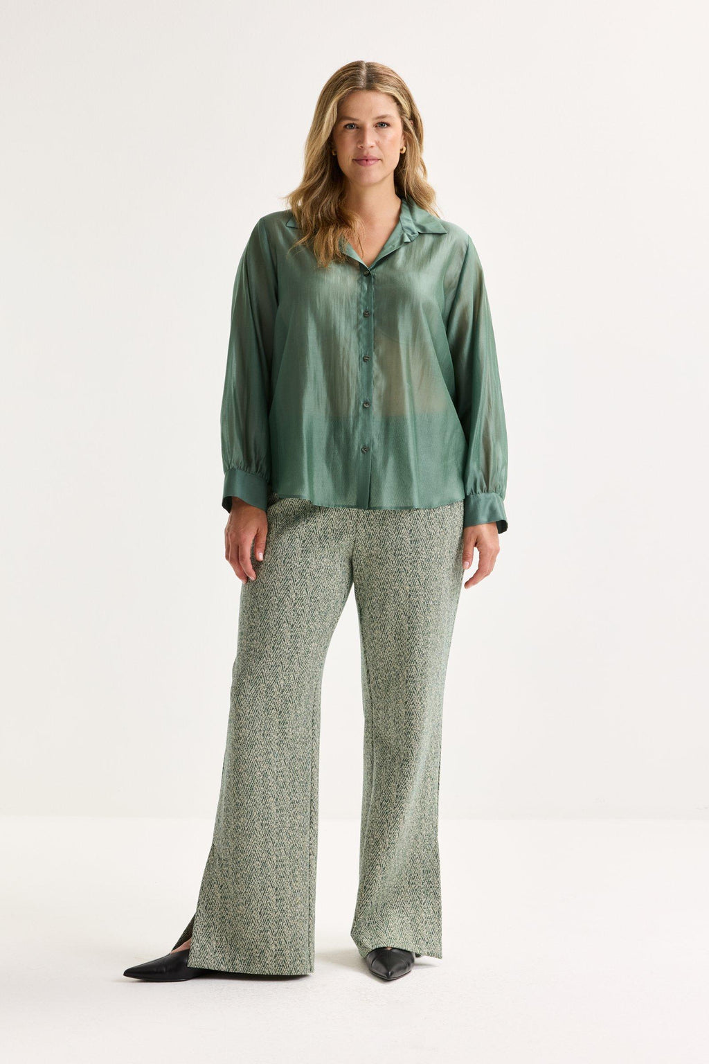 Broeken groen Mayerline