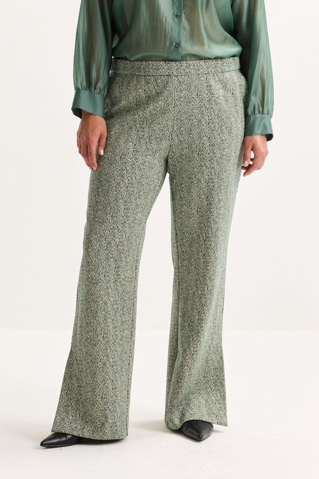 Broeken groen Mayerline