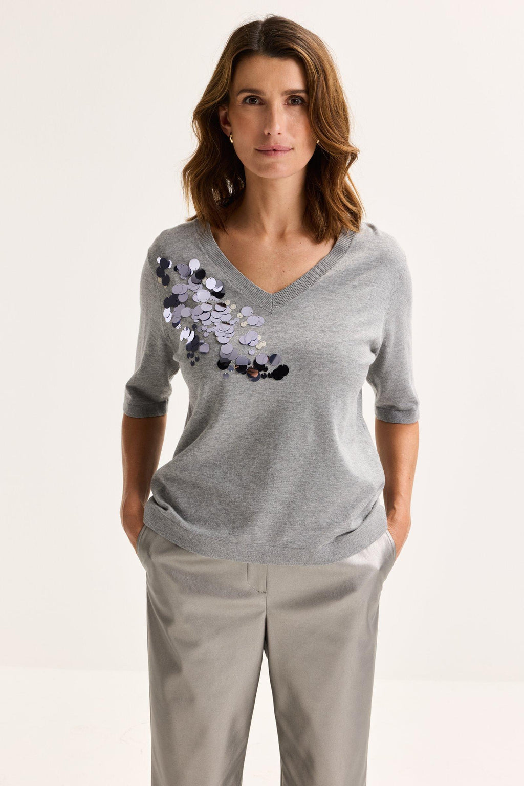 Pulls grijs Mayerline