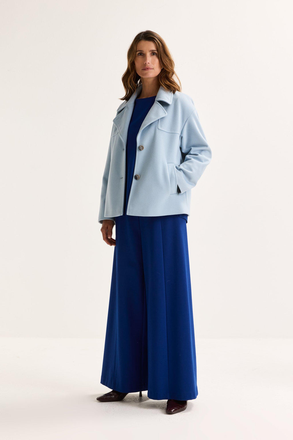 Mantels blauw Mayerline