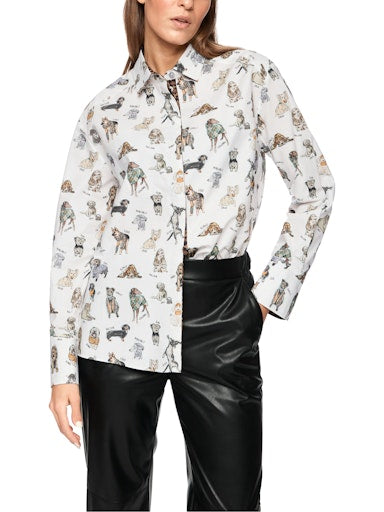 Blouses lange mouw wit Marc Cain Sports