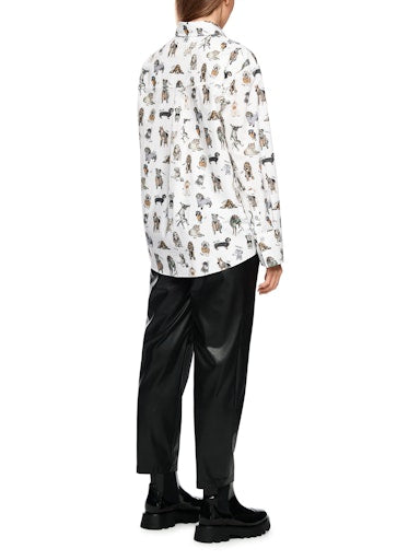 Blouses lange mouw wit Marc Cain Sports