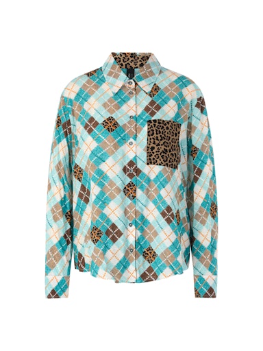 Blouses lange mouw blauw Marc Cain Sports