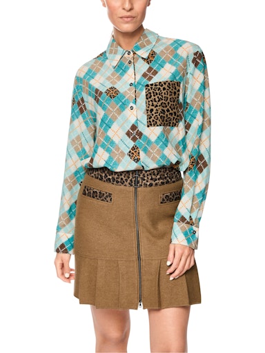 Blouses lange mouw blauw Marc Cain Sports