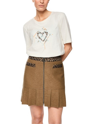 T-shirts korte mouw wit Marc Cain Sports