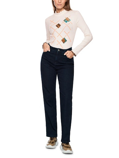 T-shirts lange mouw wit Marc Cain Sports