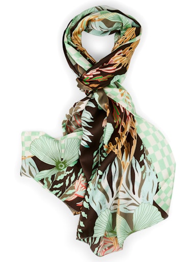 Sjaals groen Marc Cain