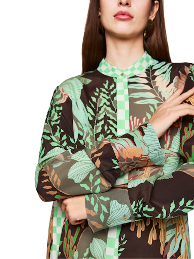 Blouses lange mouw groen Marc Cain