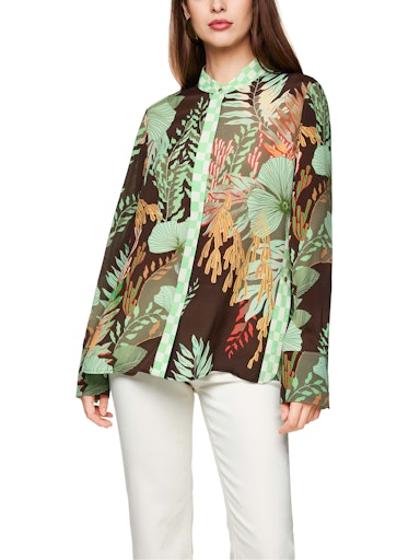 Blouses lange mouw groen Marc Cain