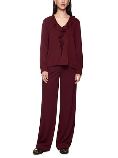 Blouses lange mouw bordeaux Marc Cain