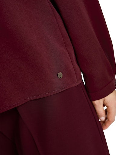 Blouses lange mouw bordeaux Marc Cain
