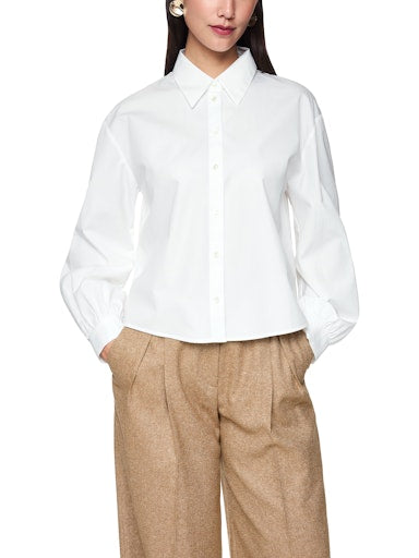 Blouses lange mouw wit Marc Cain