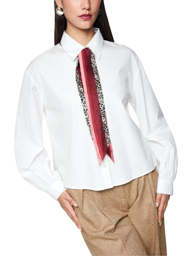 Blouses lange mouw wit Marc Cain