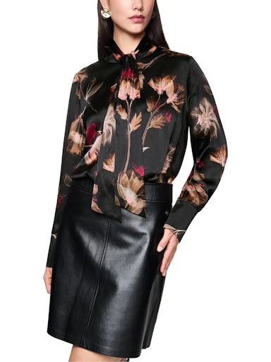 Blouses lange mouw zwart Marc Cain