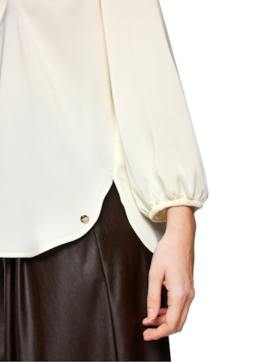 Blouses lange mouw wit Marc Cain