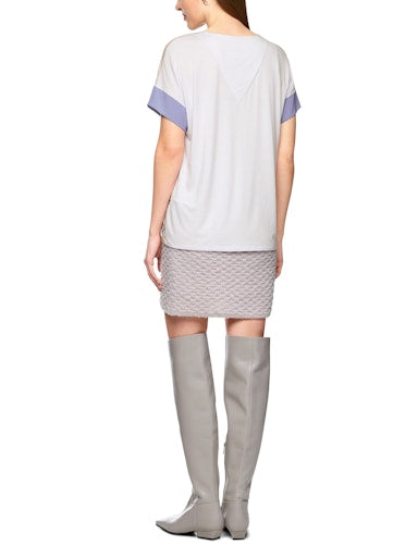 Blouses korte mouw bruin Marc Cain