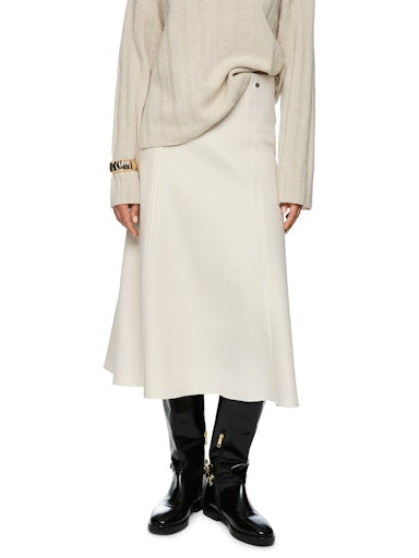 Rokken grijs Marc Cain