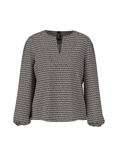 Blouses lange mouw grijs Marc Cain