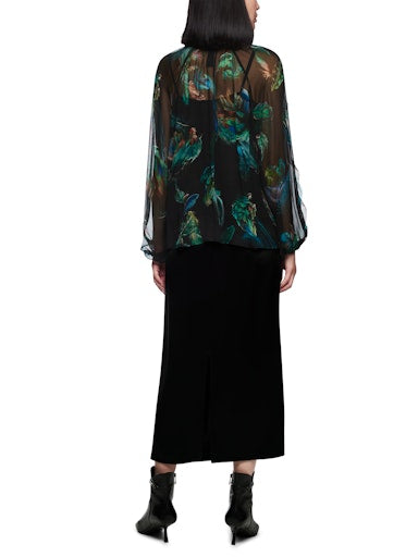 Blouses lange mouw groen Marc Cain