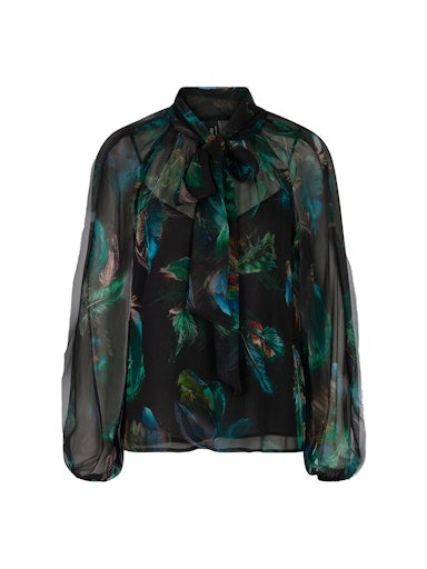 Blouses lange mouw groen Marc Cain