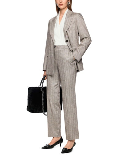 Broeken grijs Marc Cain