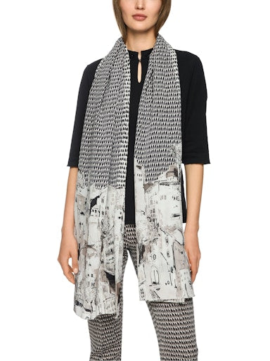 Sjaals grijs Marc Cain