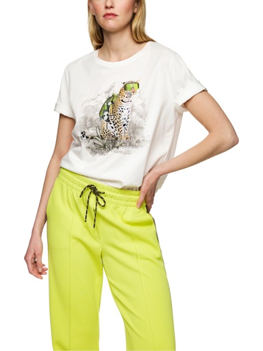 T-shirts korte mouw wit Marc Cain Sports