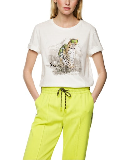 T-shirts korte mouw wit Marc Cain Sports