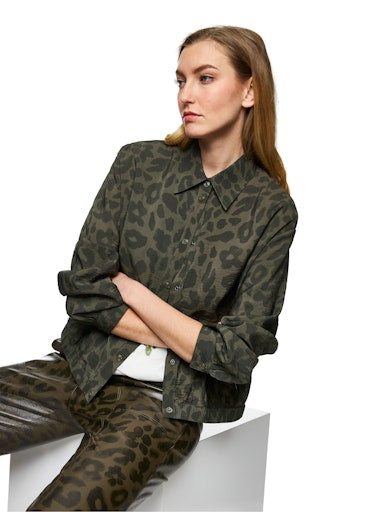 Blouses lange mouw groen Marc Cain Sports