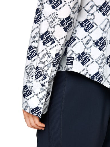 Blouses lange mouw wit Marc Cain Sports