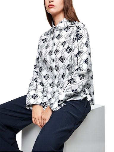 Blouses lange mouw wit Marc Cain Sports