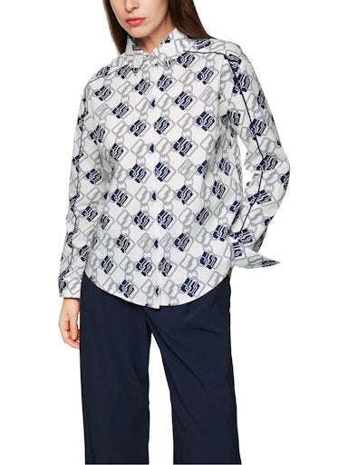 Blouses lange mouw wit Marc Cain Sports