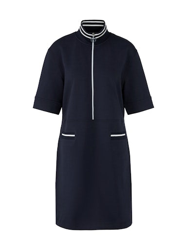 Jurken lange mouw navy Marc Cain Sports