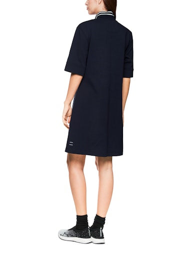 Jurken lange mouw navy Marc Cain Sports