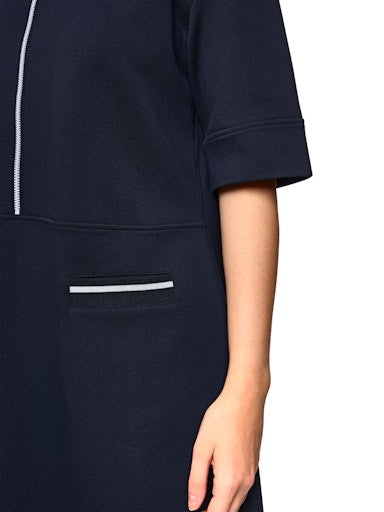 Jurken lange mouw navy Marc Cain Sports
