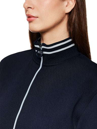 Jurken lange mouw navy Marc Cain Sports