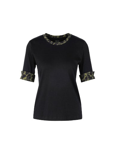 T-shirts korte mouw zwart Marc Cain Sports