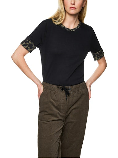 T-shirts korte mouw zwart Marc Cain Sports