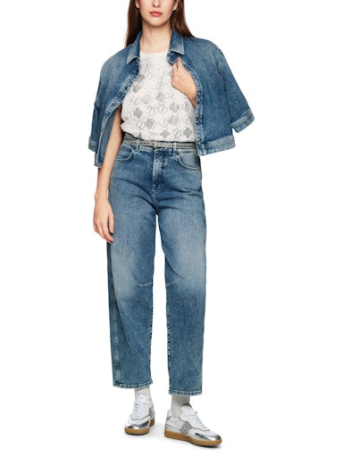 T-shirts korte mouw wit Marc Cain Sports