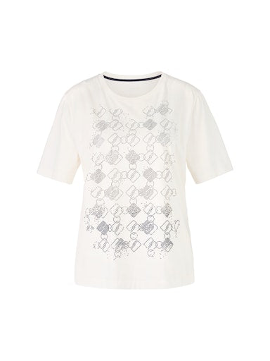 T-shirts korte mouw wit Marc Cain Sports