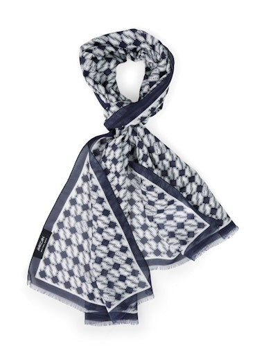 Sjaals navy Marc Cain Sports