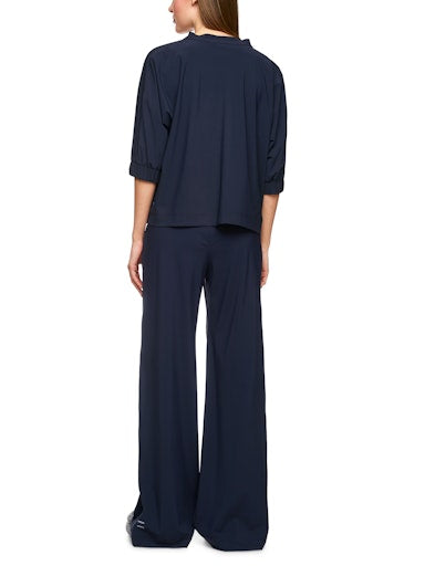Blouses korte mouw navy Marc Cain Sports