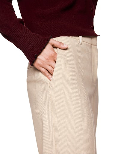 Broeken beige Marc Cain