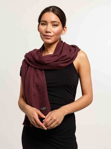 Sjaals bordeaux Fraas