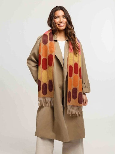 Sjaals multicolor Fraas