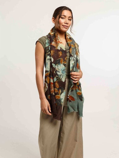 Sjaals multicolor Fraas