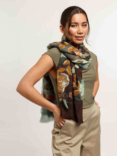 Sjaals multicolor Fraas