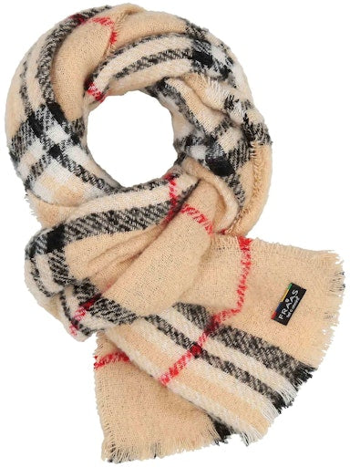 Sjaals beige Fraas