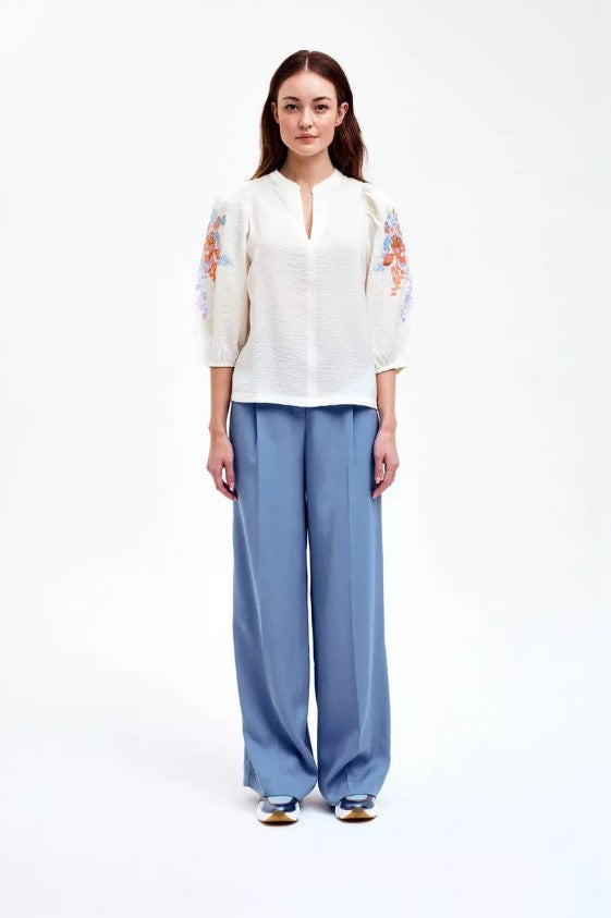 Broeken blauw CKS